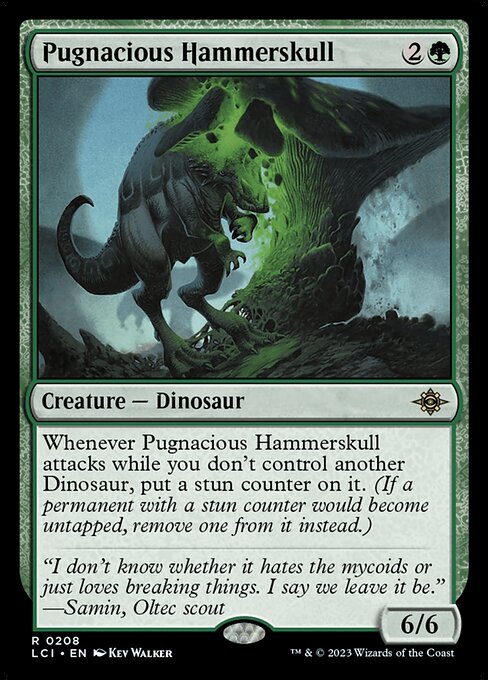 Pugnacious Hammerskull card art