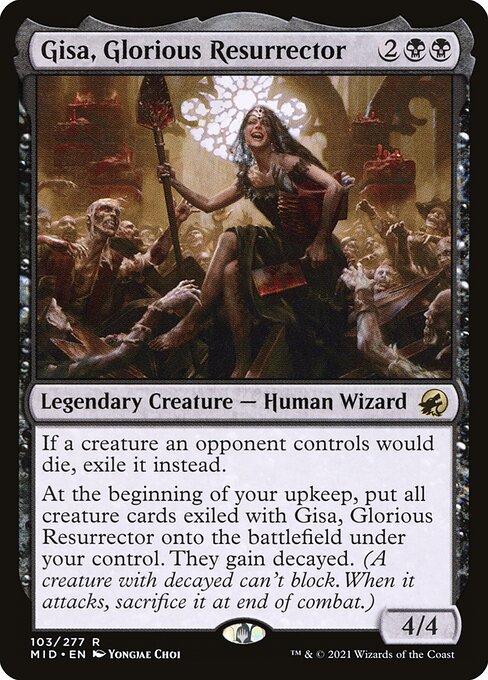Gisa, Glorious Resurrector card art