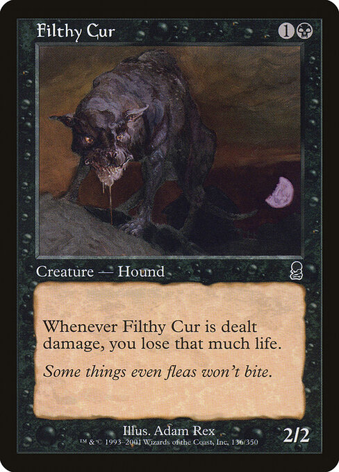 Filthy Cur card art