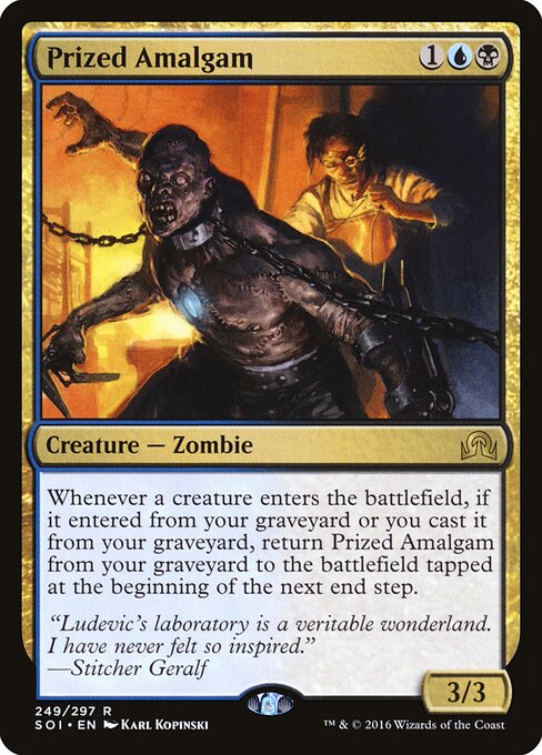 Prized Amalgam card art