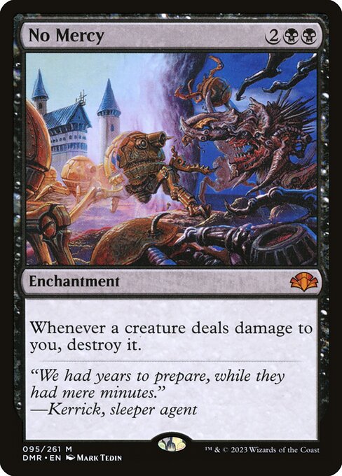No Mercy card art