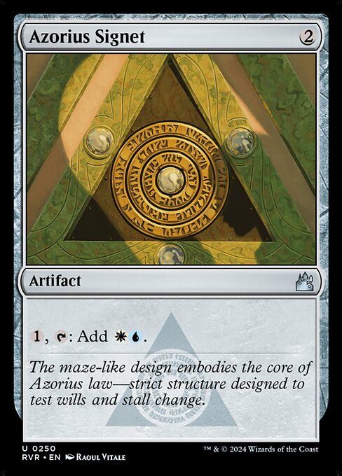 Azorius Signet card art
