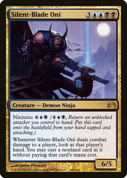 Silent-Blade Oni card art