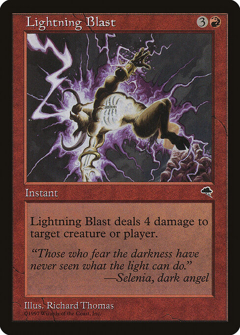 Lightning Blast card art
