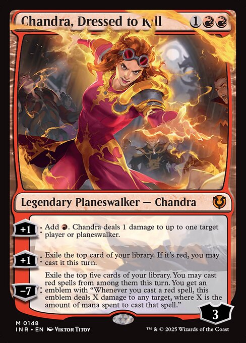 Chandra, Dressed to Kill card art