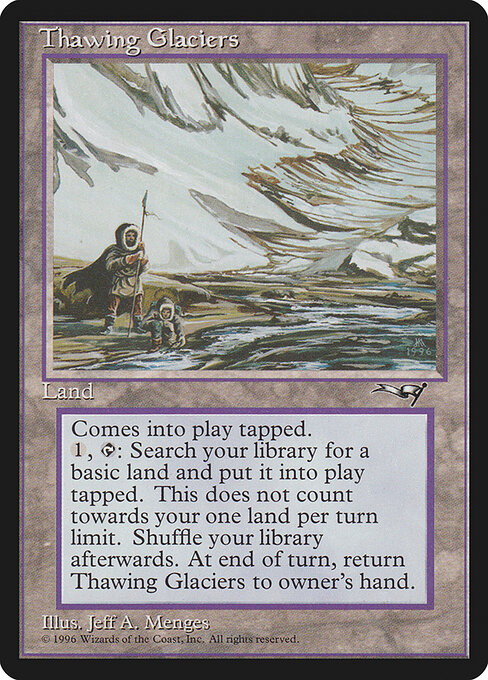 Thawing Glaciers card art
