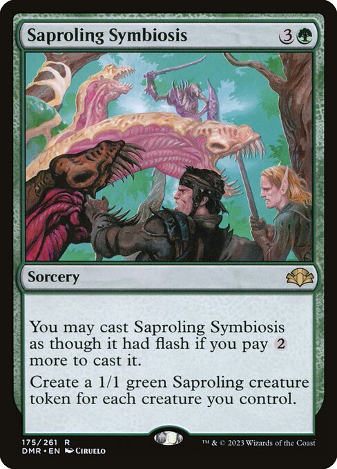 Saproling Symbiosis card art