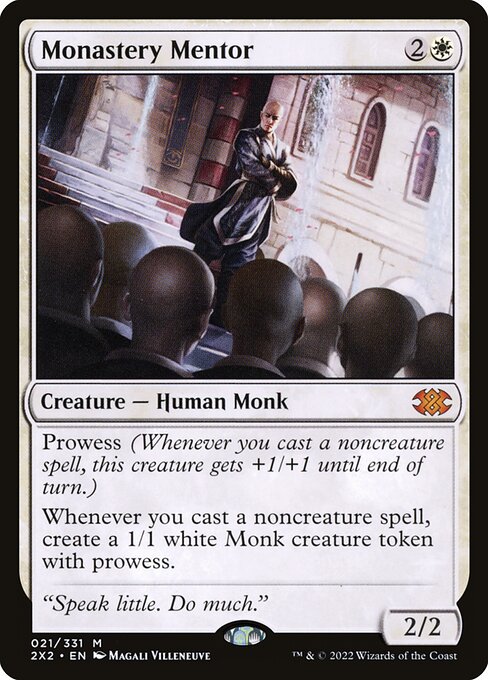Monastery Mentor card art