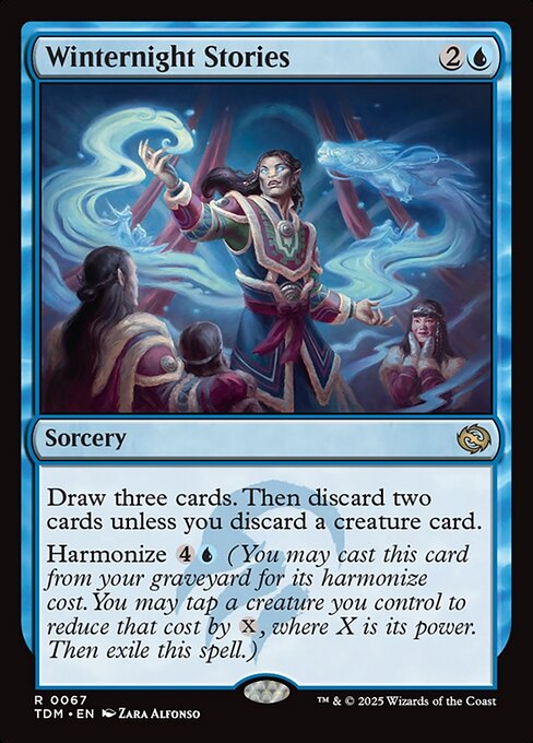 Winternight Stories card art