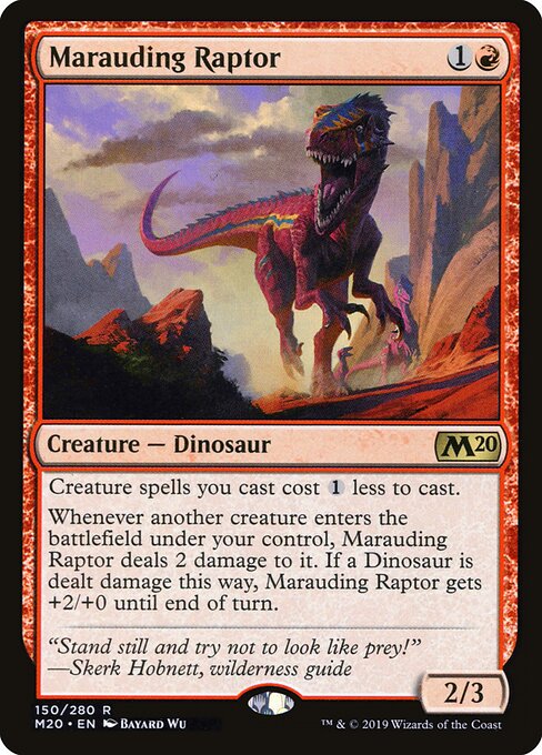 Marauding Raptor card art