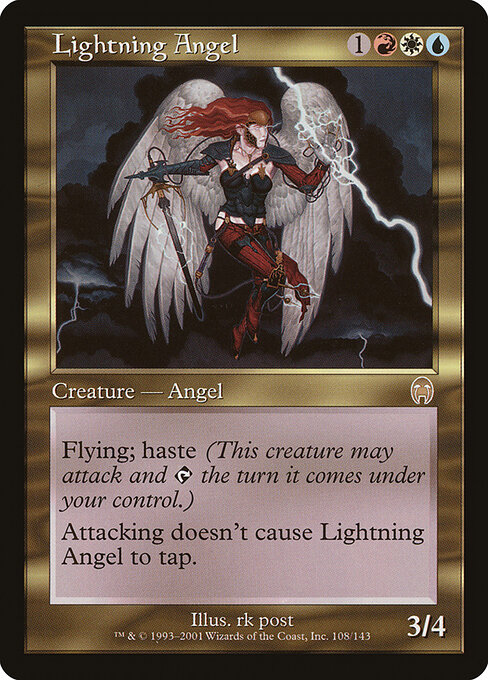 Lightning Angel card art