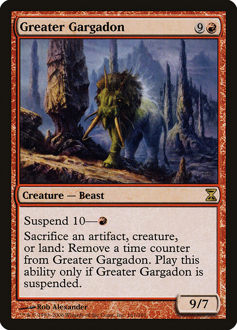 Greater Gargadon card art