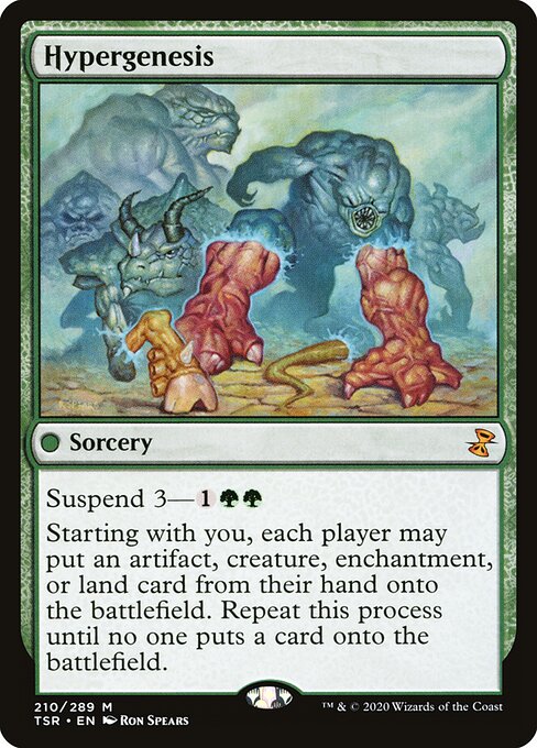 Hypergenesis card art