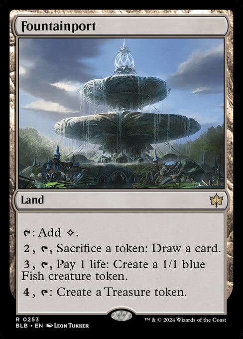 Fountainport card art