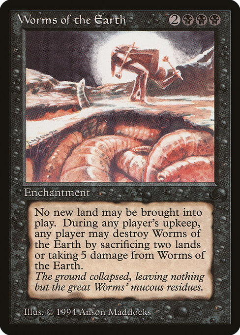 Worms of the Earth card art