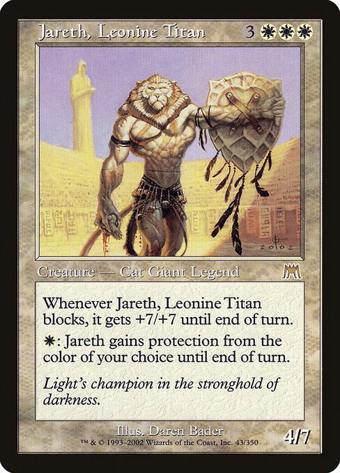 Jareth, Leonine Titan card art