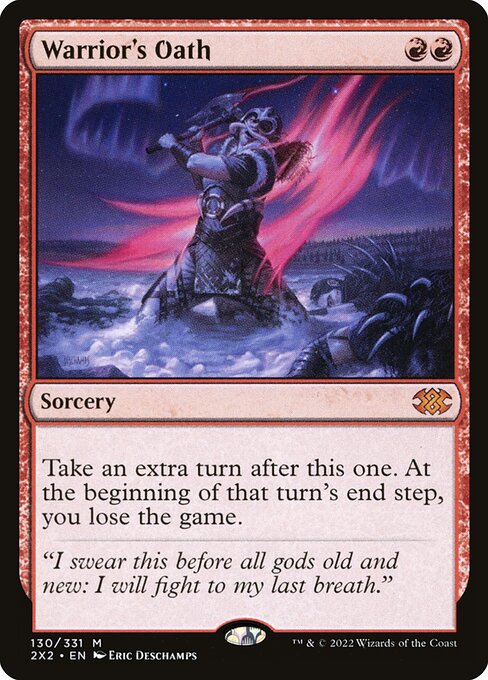 Warrior's Oath card art