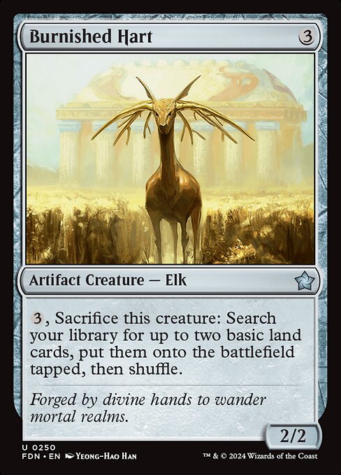 Burnished Hart card art