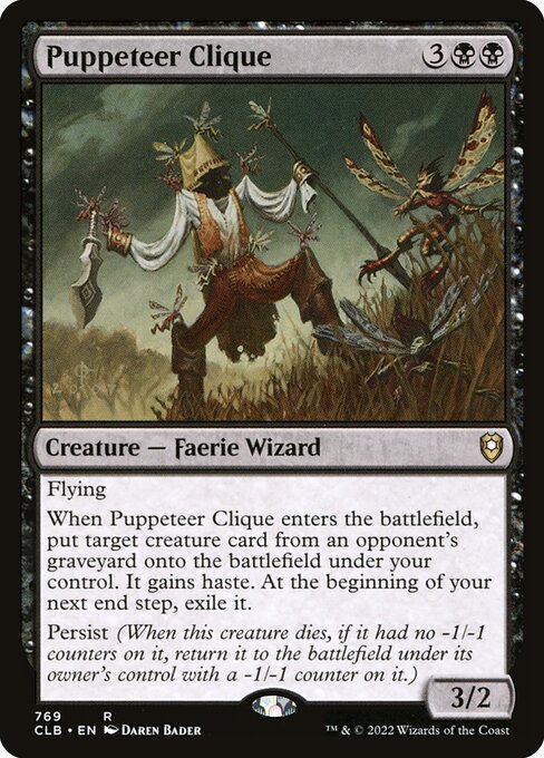Puppeteer Clique card art