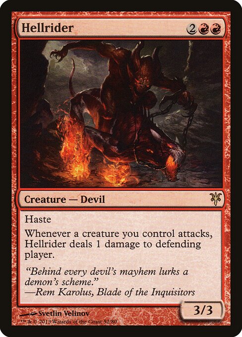 Hellrider card art