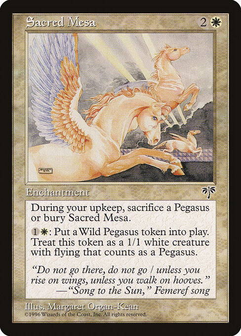 Sacred Mesa card art