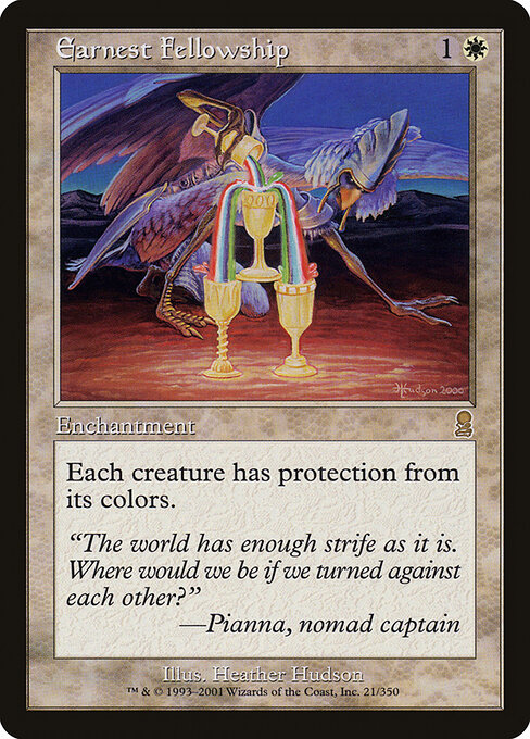 Earnest Fellowship card art