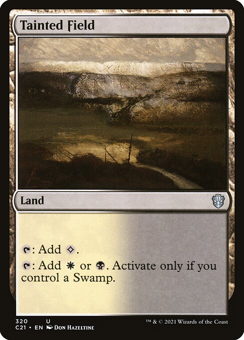 Tainted Field card art