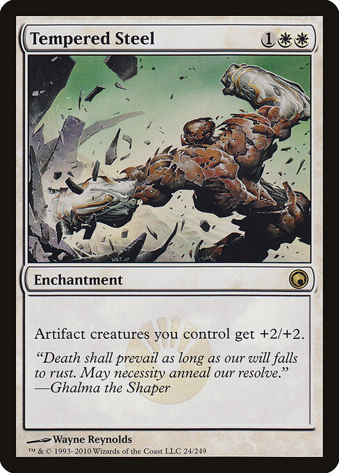 Tempered Steel card art