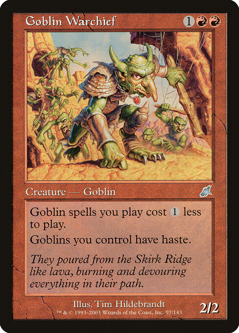 Goblin Warchief card art