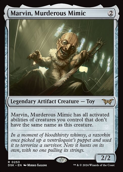 Marvin, Murderous Mimic card art