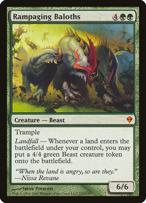 Rampaging Baloths card art