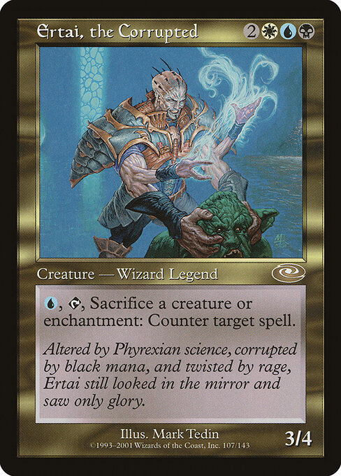 Ertai, the Corrupted card art