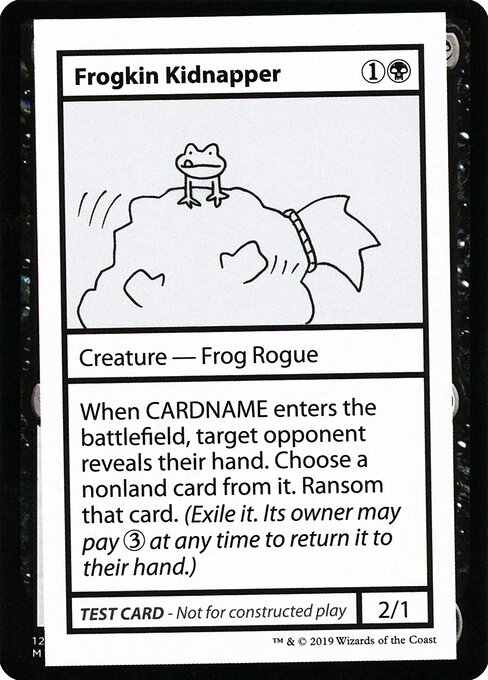 Frogkin Kidnapper card art
