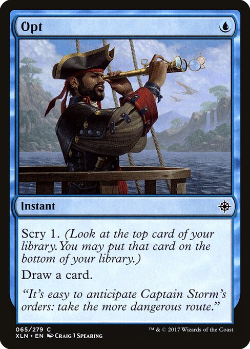 Opt card art