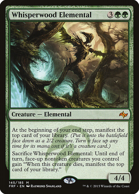 Whisperwood Elemental card art