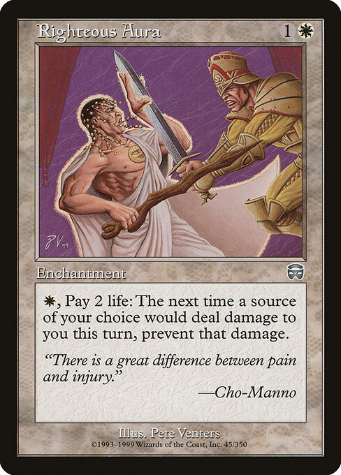 Righteous Aura card art