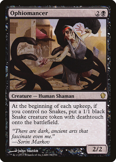 Ophiomancer card art