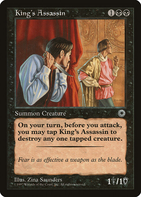 King's Assassin card art