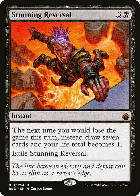 Stunning Reversal card art