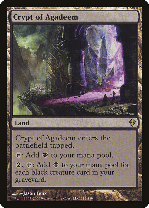 Crypt of Agadeem card art