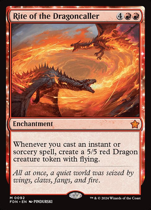 Rite of the Dragoncaller card art