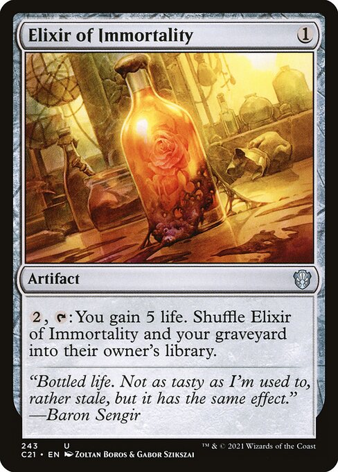 Elixir of Immortality card art