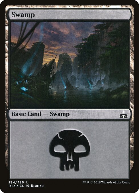 Swamp card art