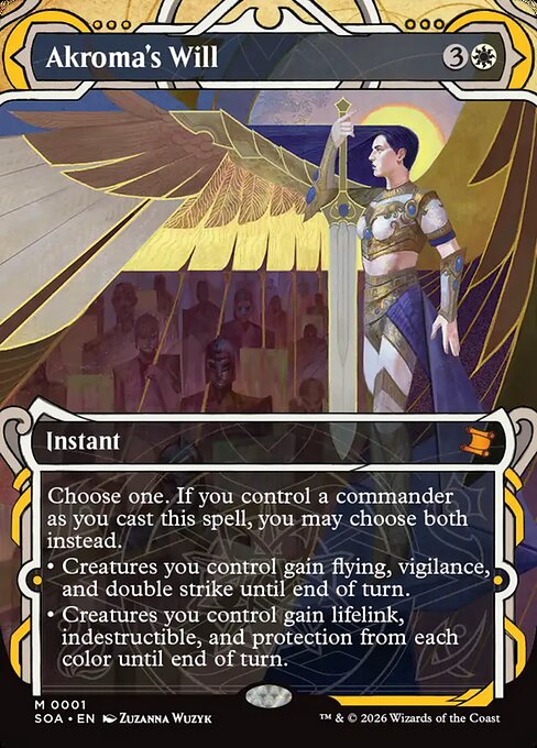 Akroma's Will card art
