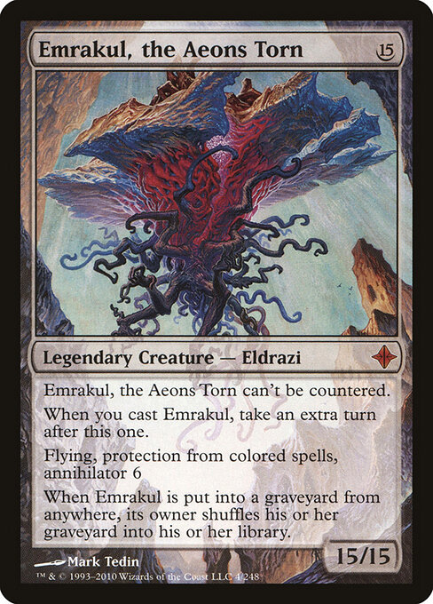 Emrakul, the Aeons Torn card art