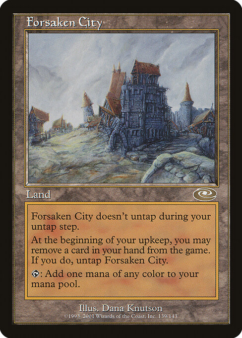 Forsaken City card art