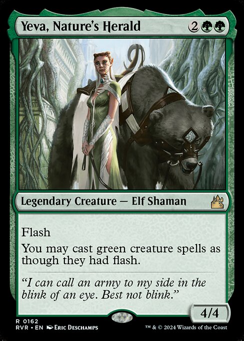 Yeva, Nature's Herald card art