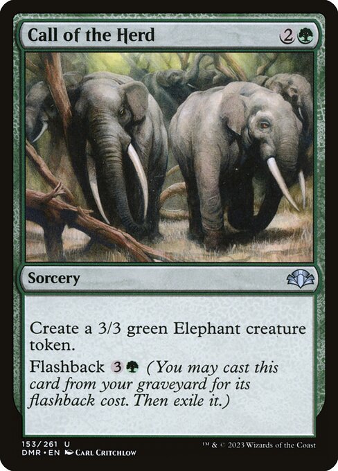 Call of the Herd card art
