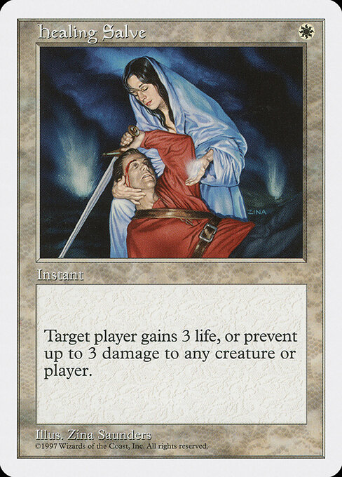 Healing Salve card art