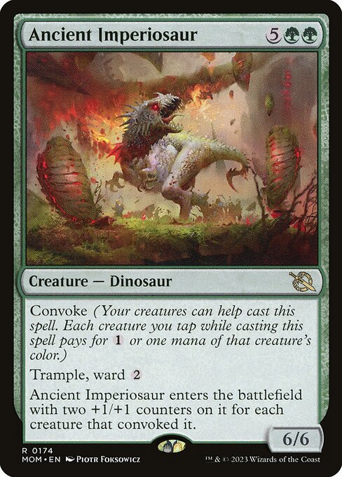 Ancient Imperiosaur card art
